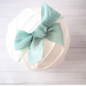Silk Chiffon Tie Bow (variety Of Colours)