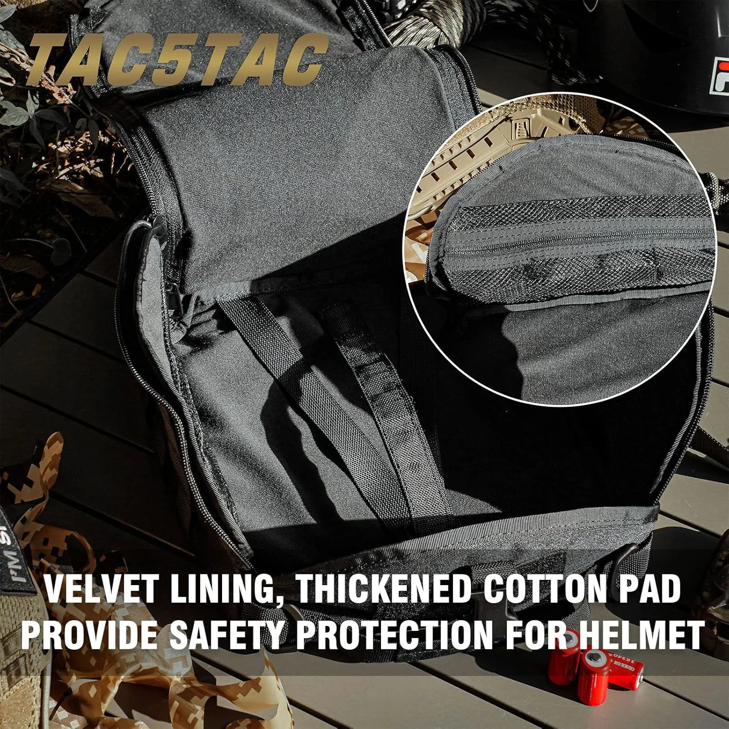 Tactical Helmet Bag Pack,Multi-Purpose Molle Storage Military Carrying Pouch for Sports Hunting Shooting Combat Helmets. 