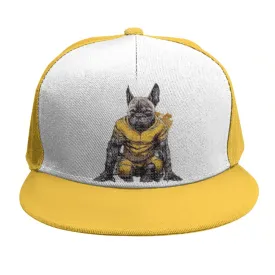 Trendy Frenchie-Depicting Unisex Baseball Cap