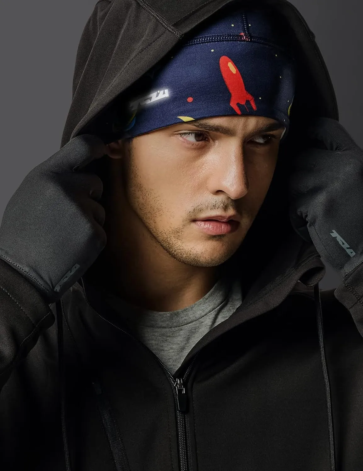 TSLA Men and Women Thermal Fleece Skull Cap, Winter Ski Cycling Under Helmet Liner, Running Beanie Hat