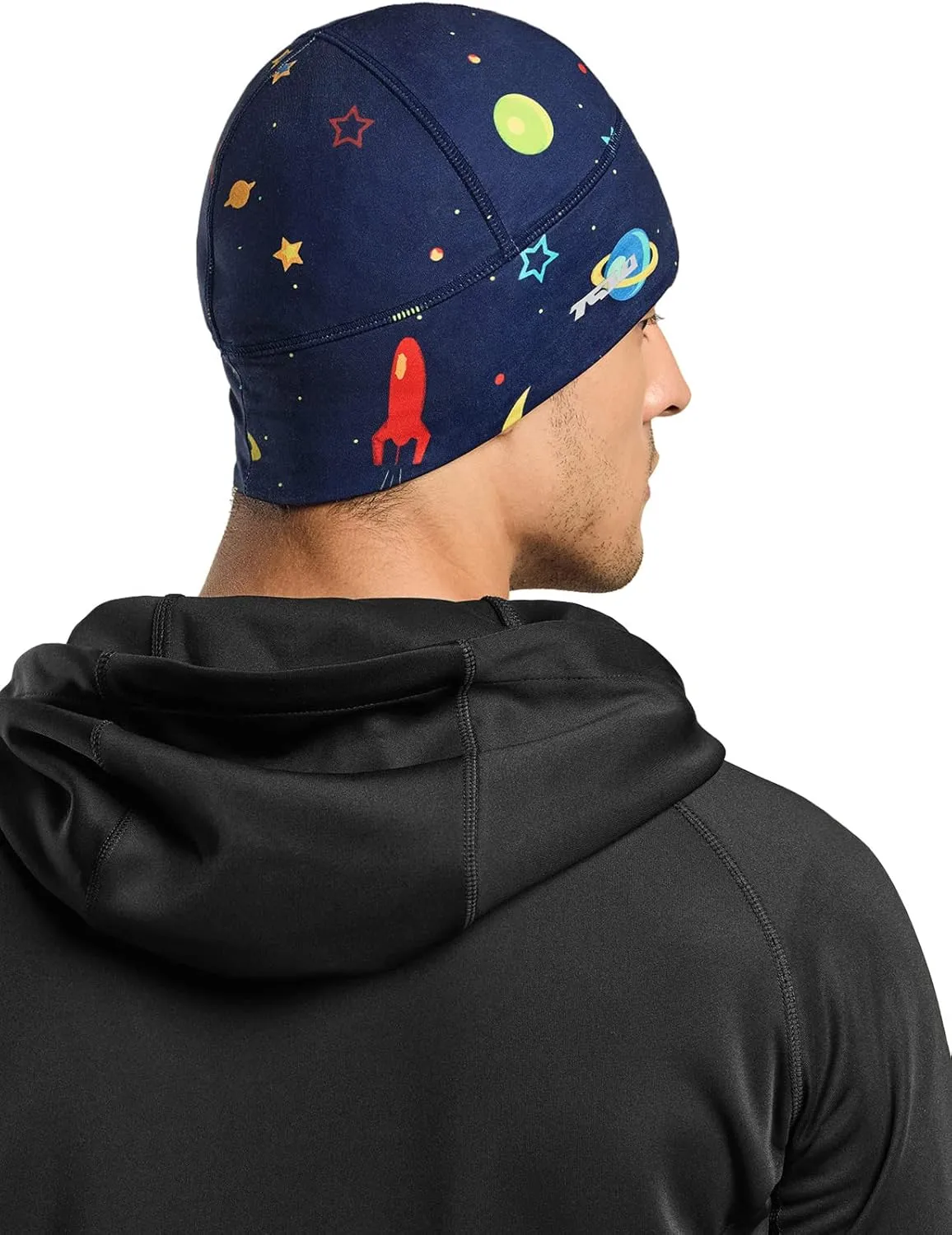 TSLA Men and Women Thermal Fleece Skull Cap, Winter Ski Cycling Under Helmet Liner, Running Beanie Hat