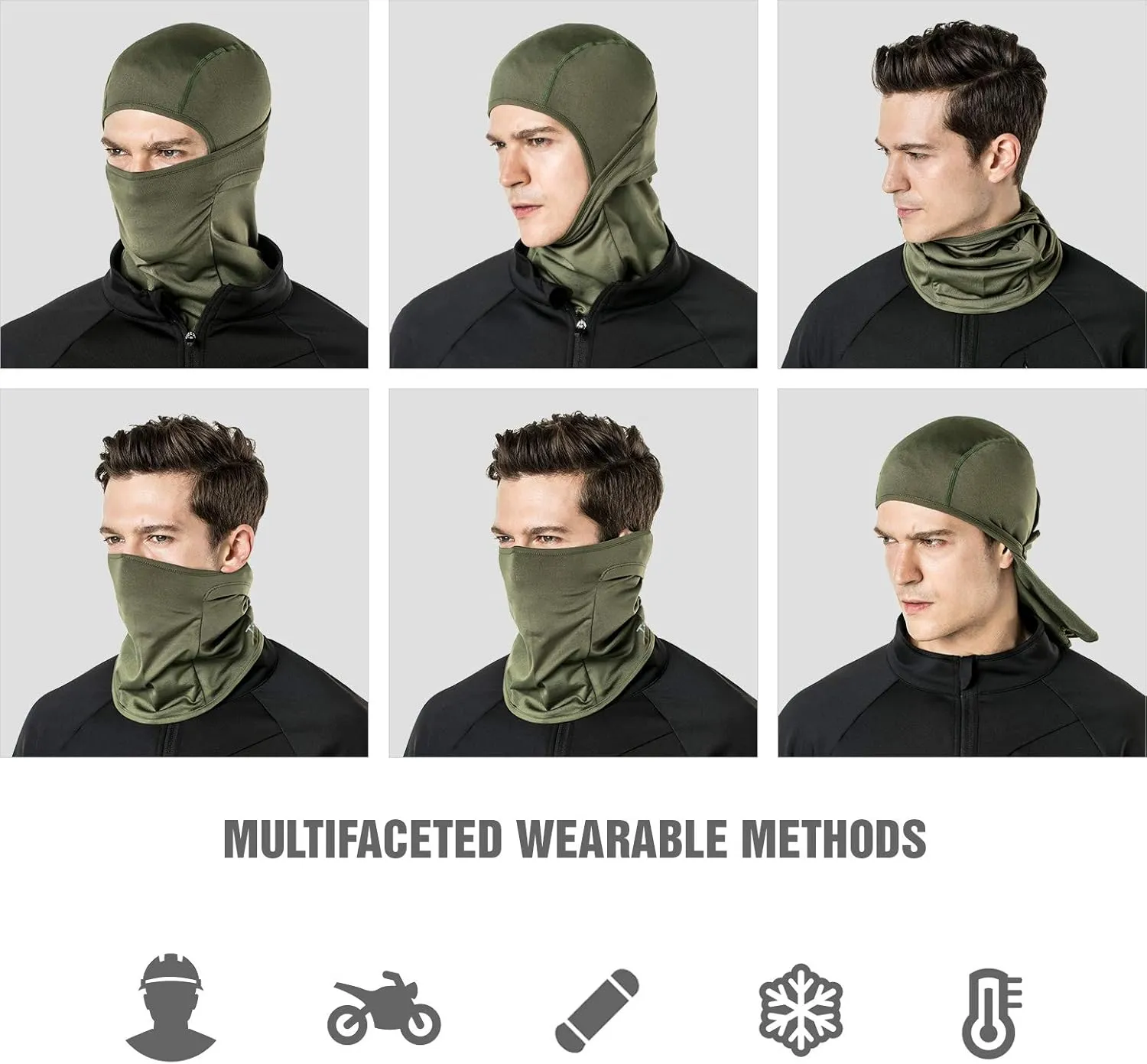 TSLA Men and Women Thermal Fleece Skull Cap, Winter Ski Cycling Under Helmet Liner, Running Beanie Hat