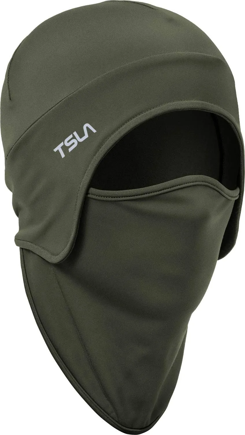 TSLA Men and Women Thermal Fleece Skull Cap, Winter Ski Cycling Under Helmet Liner, Running Beanie Hat