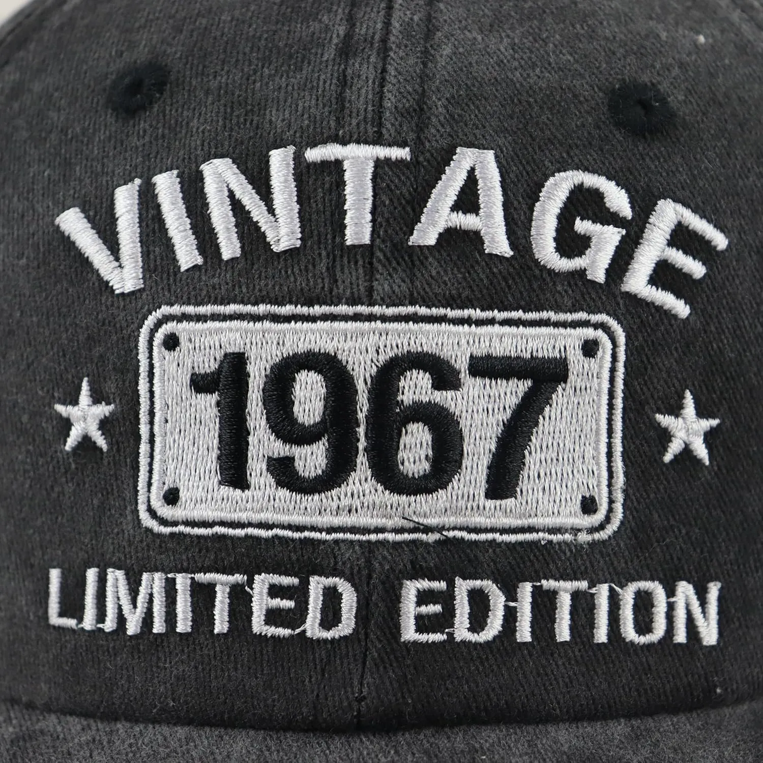Vintage 1974 1973 1972 1971 1970 1969 1968 1967 1966 1965 Limited Edition Adjustable Embroidered Baseball Cap