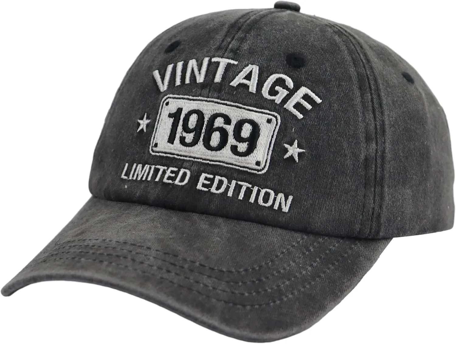 Vintage 1974 1973 1972 1971 1970 1969 1968 1967 1966 1965 Limited Edition Adjustable Embroidered Baseball Cap