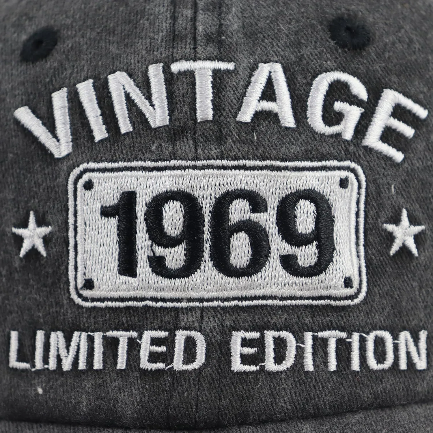 Vintage 1974 1973 1972 1971 1970 1969 1968 1967 1966 1965 Limited Edition Adjustable Embroidered Baseball Cap